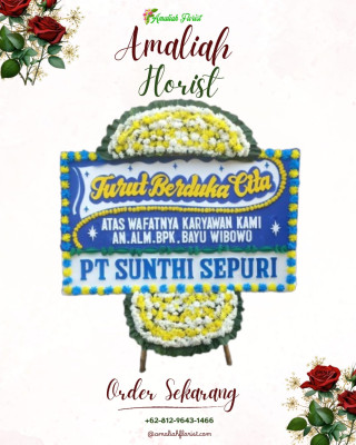 Papan Bunga Duka di Timbulharjo