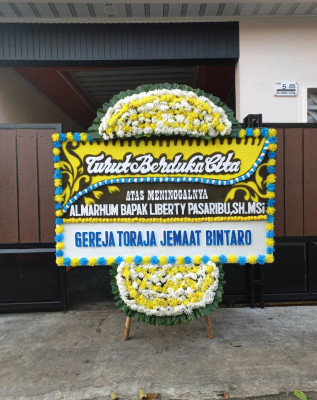 Papan Bunga Duka di Timbulharjo