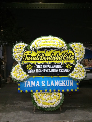 Papan Bunga Duka di Timbulharjo
